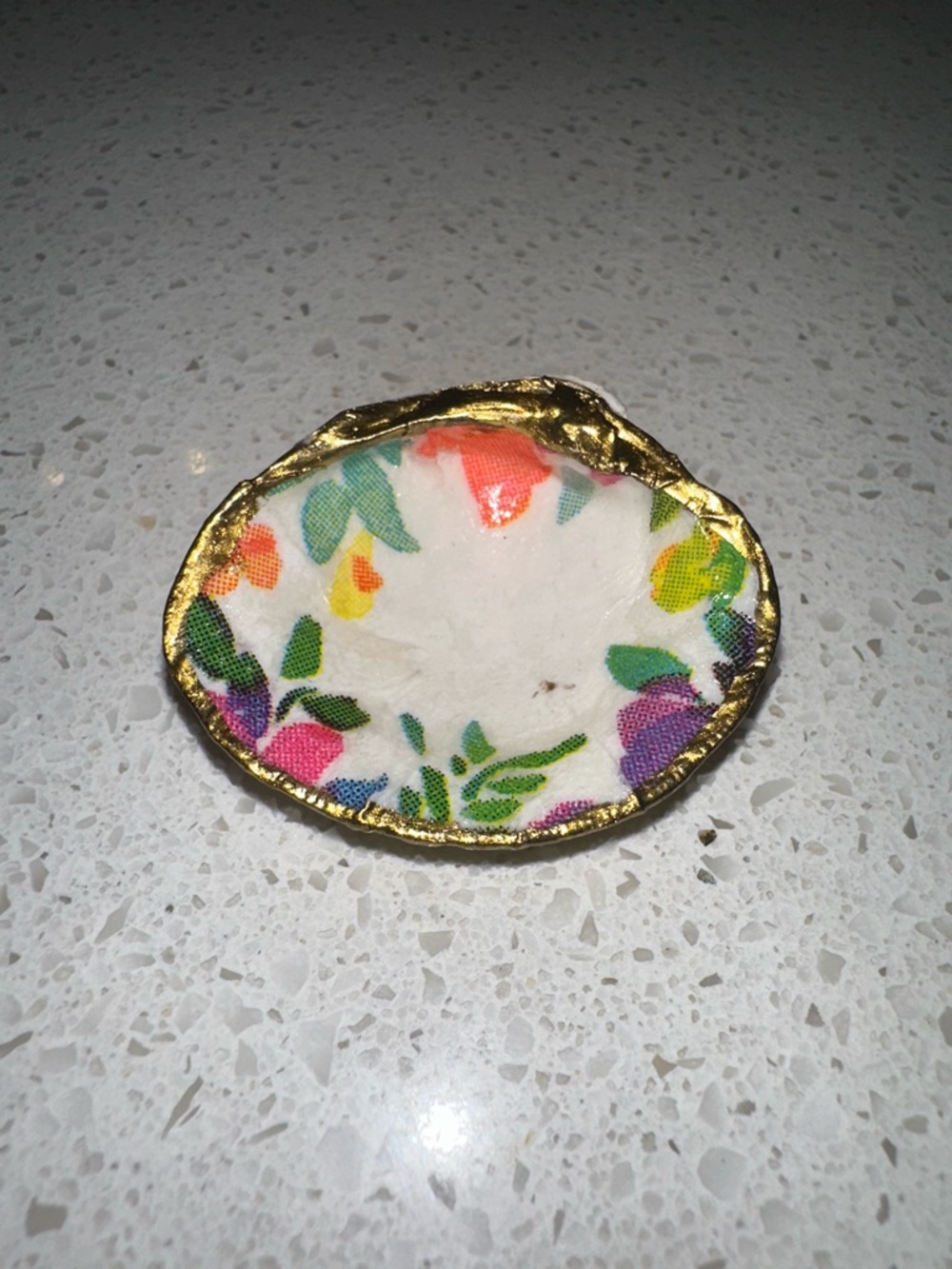 Mini decoupage shell - Picture 2 of 5